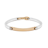 Perihelion Bracelet | Two Tone White & Yellow Gold