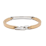 Perihelion Bracelet | Two Tone White & Yellow Gold