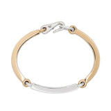 Perihelion Bracelet | Two Tone White & Yellow Gold