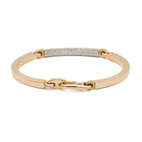 Perihelion Bracelet | 1/3 Pave | Yellow Gold