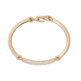 Perihelion Bracelet | 1/3 Pave | Yellow Gold
