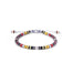 MAOR MCohen burgundy African bead bracelet in sterling silver