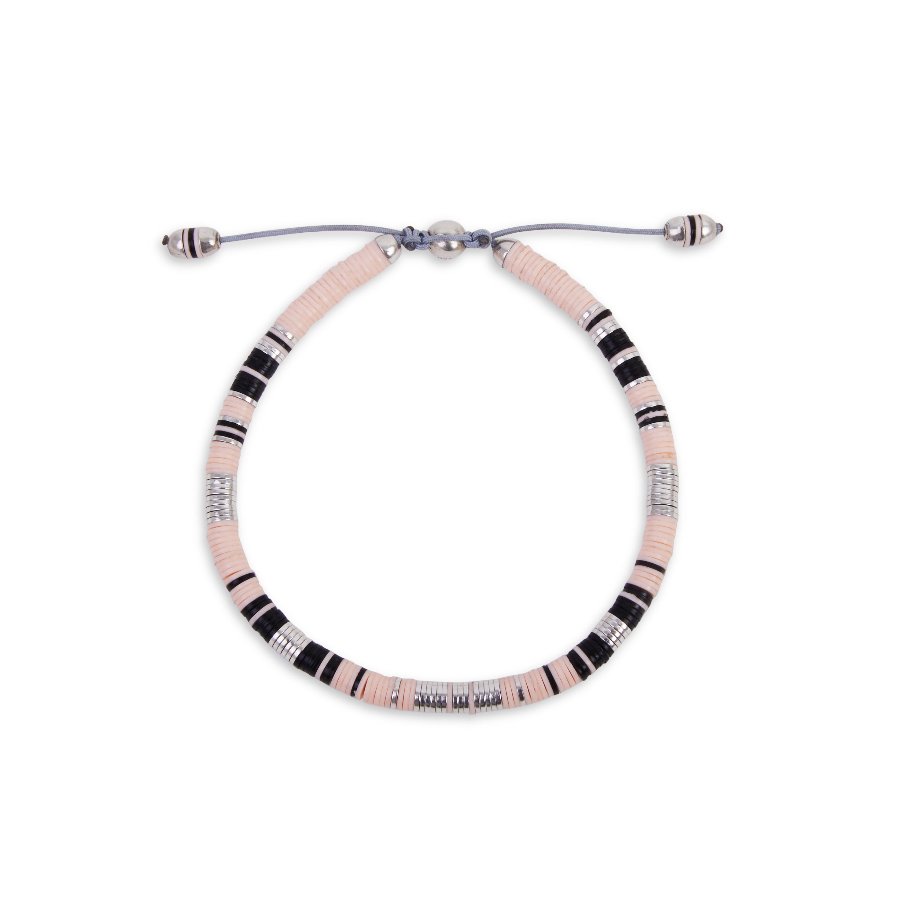 MAOR Rizon Light Pink African Bead Bracelet