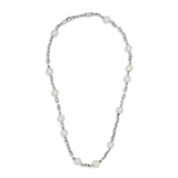 Sicar Necklace | White Pearls | Sterling Silver