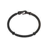 Solstice Bracelet | Full Pave I Black Gold
