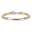 Two Tone Yellow Gold White Gold Solstice Bracelet- MAOR