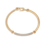 Solstice Bracelet | 1/3 Pave I Yellow Gold