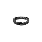 Solstice Ring | Full Pave | Black Gold