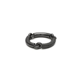 Solstice Ring | 1/3 Pave I Black Gold