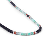 Sonoran Beaded Necklace | Chrysoprase Mix I Sterling Silver