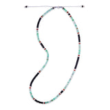 Sonoran Beaded Necklace | Chrysoprase Mix I Sterling Silver