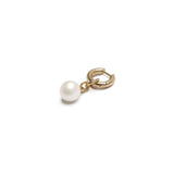 Tisha Single Earring | Pearl I Yellow Gold