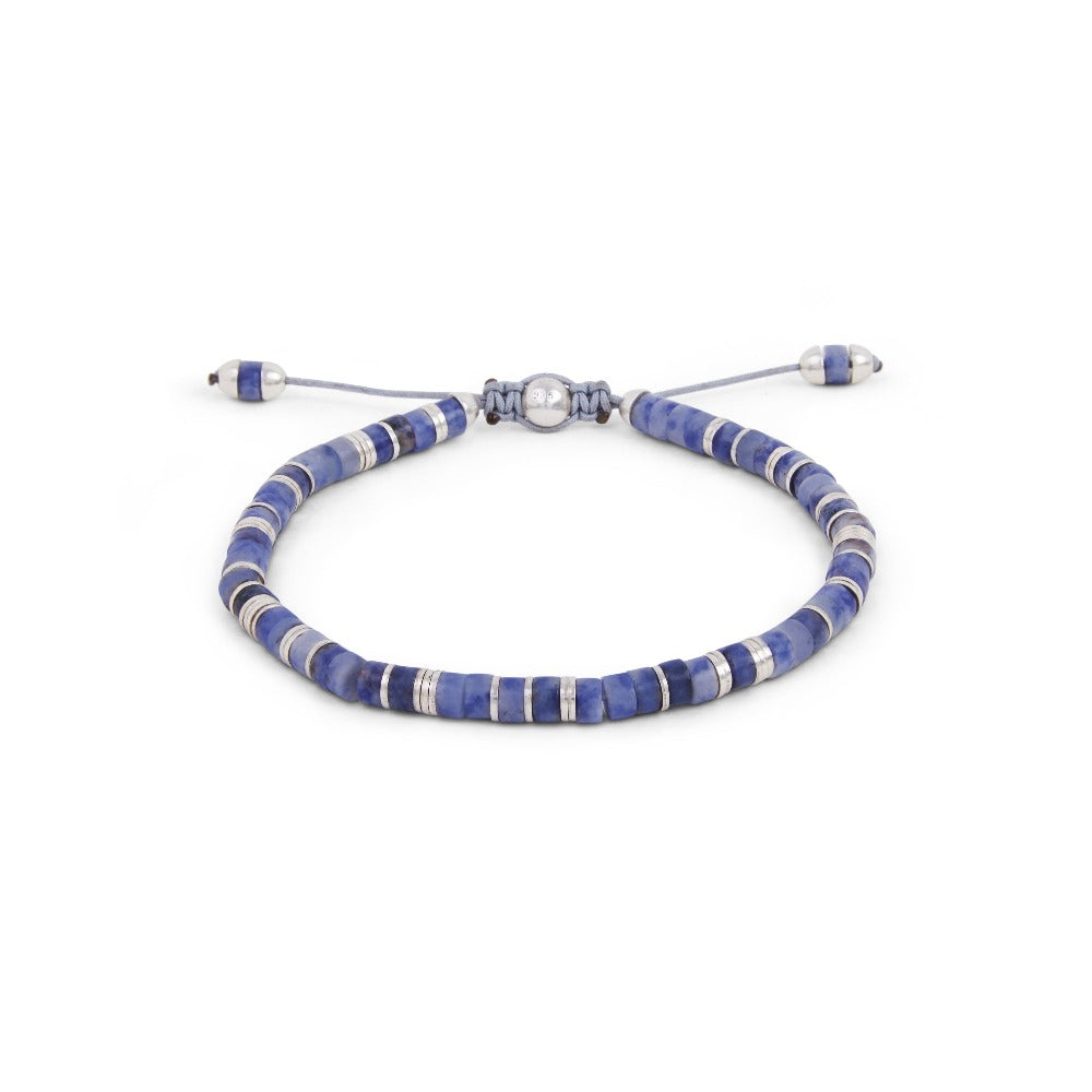 MAOR M.Cohen collection Tucson bracelet in sterling silver with blue aventurine