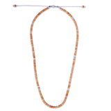 Tucson Necklace | Orange Aventurine I Sterling Silver