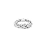 Curb Chain Ring | Medium Scale | Sterling Silver