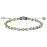 Saguaro Bracelet | Lime | Sterling Silver