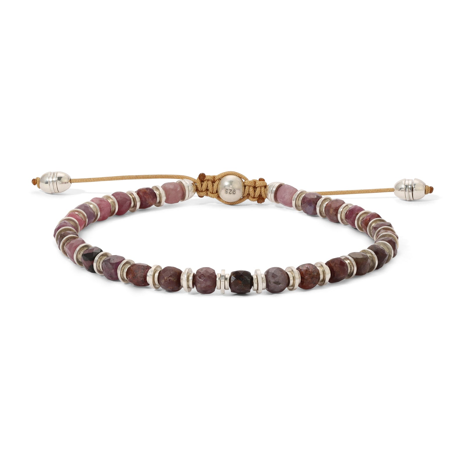 Fenom Bracelet | Ruby | Sterling Silver