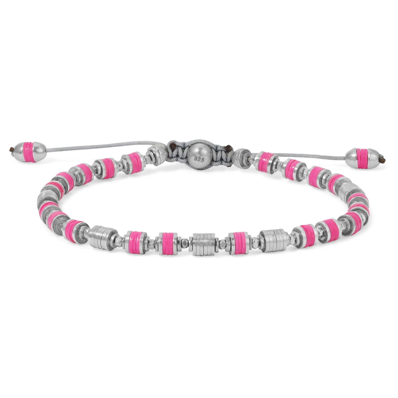 Saguaro Bracelet | Hot Pink | Sterling Silver