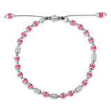 Saguaro Bracelet | Hot Pink | Sterling Silver