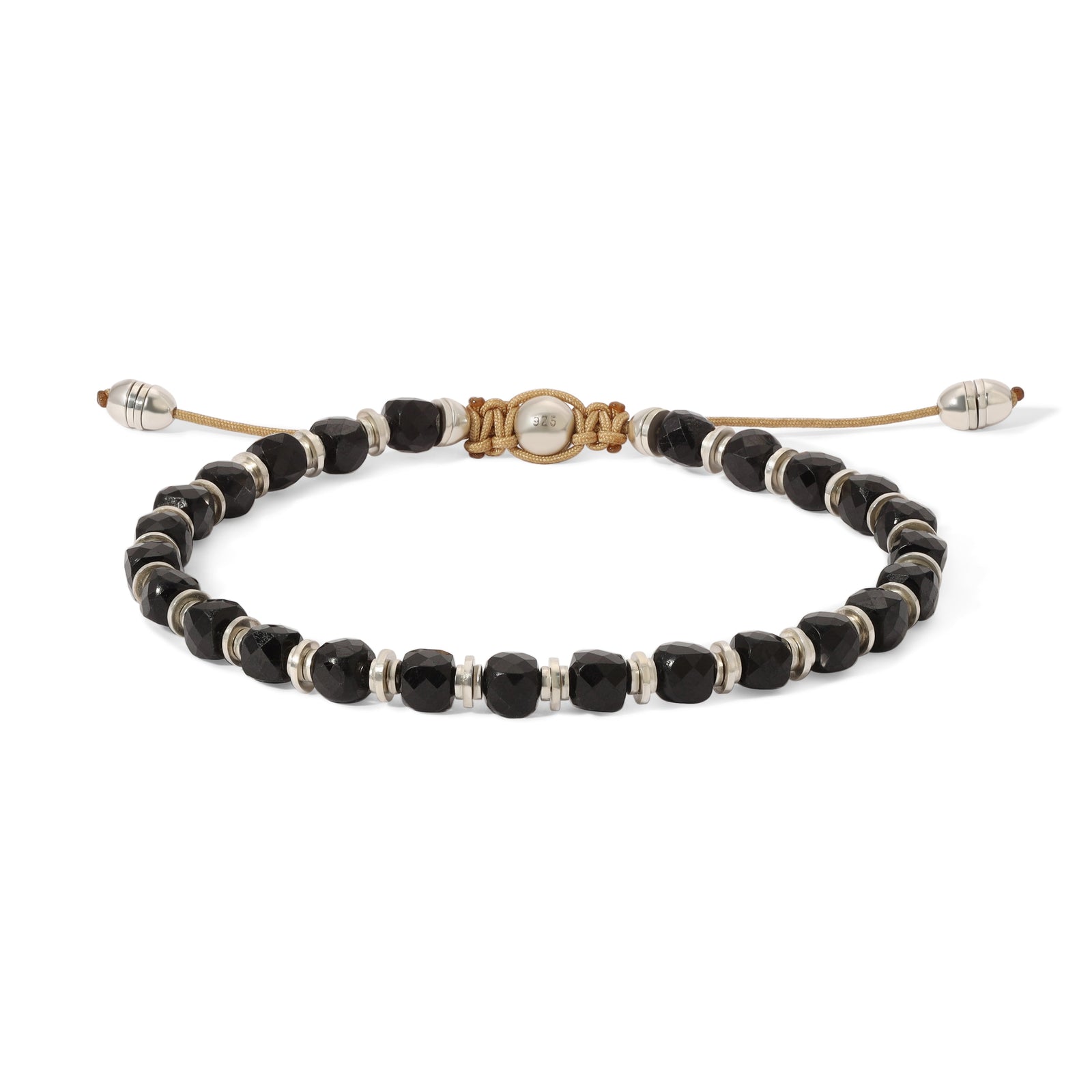 Fenom Bracelet | Black Tourmaline | Sterling Silver