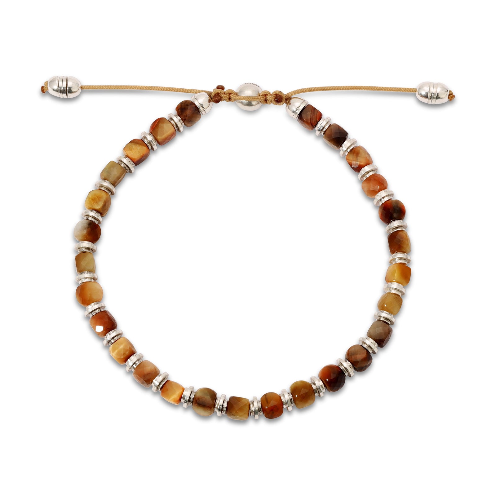 Fenom Bracelet | Tiger Eye | Sterling Silver