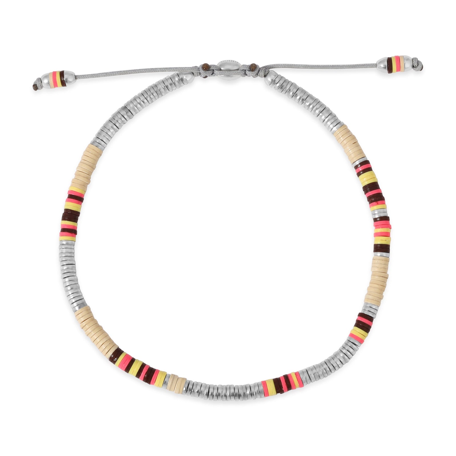 Komodo Bracelet | Tan Pattern | Sterling Silver