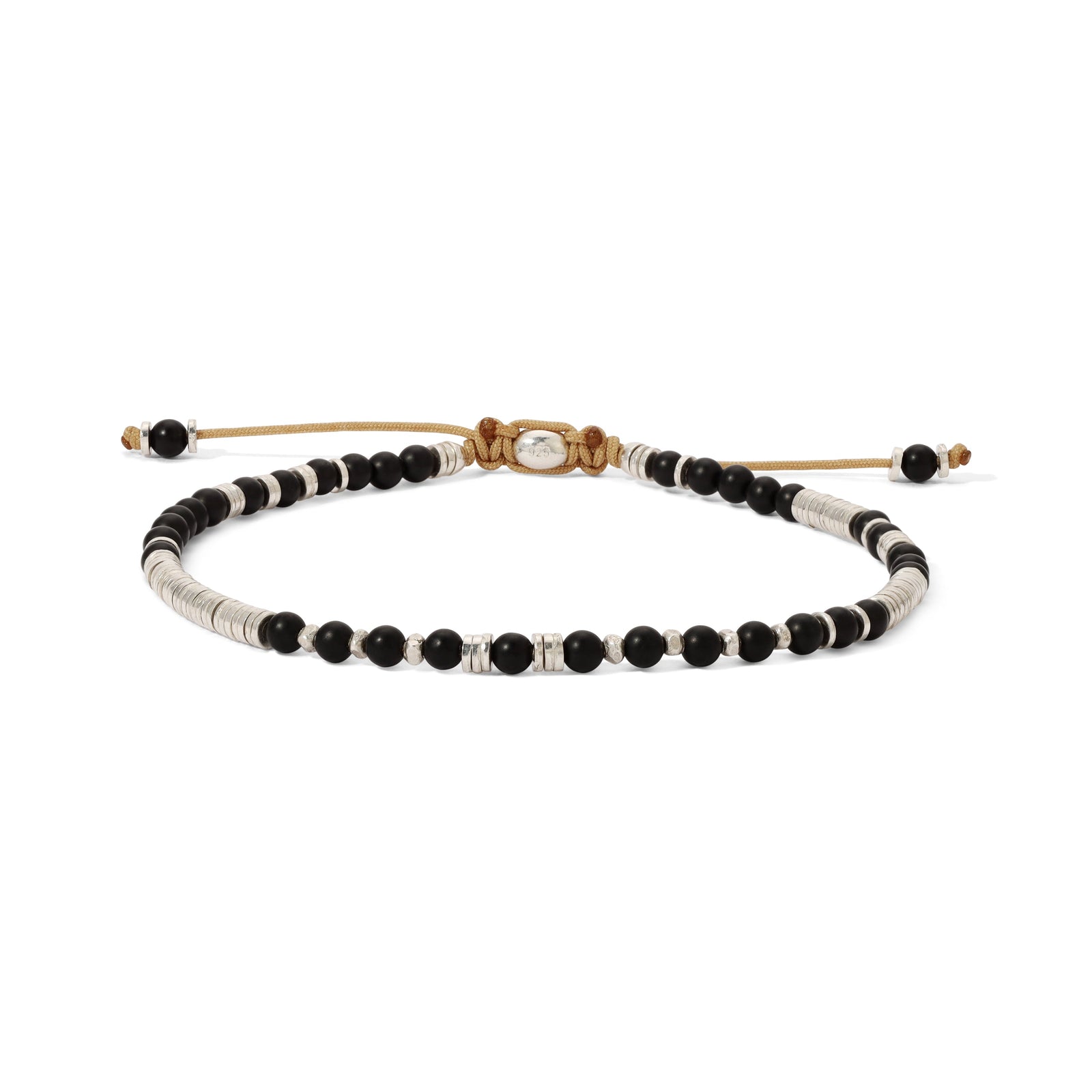 Precis Bracelet | Black Onyx | Sterling Silver