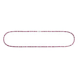 Linea Waist Chain | Ruby | Sterling Silver