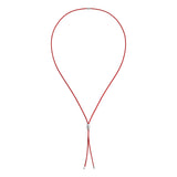 Vesta Necklace Stack | Red Pattern | Sterling Silver