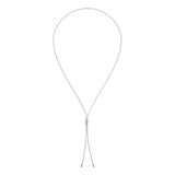 Caelis Necklace Stack | Blue Pattern | Sterling Silver