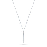 Caelis Necklace Stack | Blue Pattern | Sterling Silver