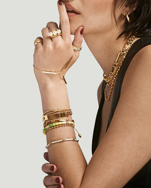 MAOR rizon African bead bracelet M.Cohen collection