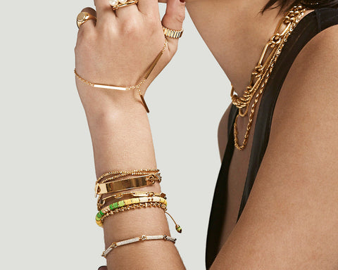MAOR rizon African bead bracelet M.Cohen collection