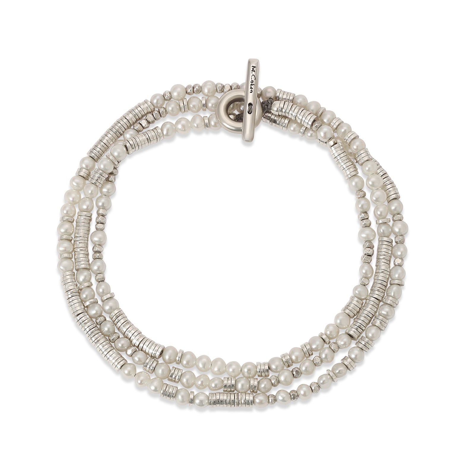 Zion Necklace / Bracelet | Pearl | Sterling Silver