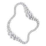 Mic Curb Link Bracelet | 2 Graduating | Sterling Silver