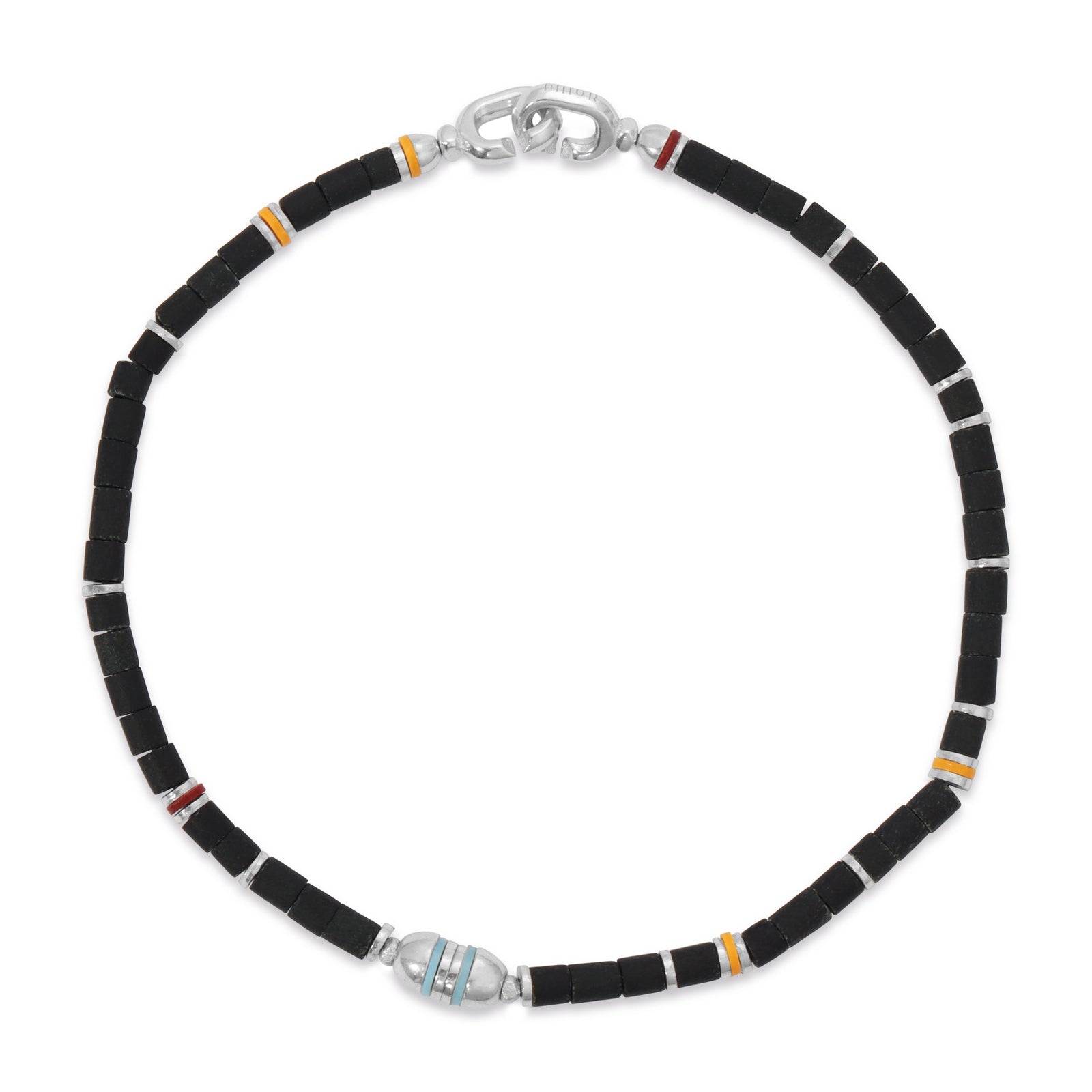 Cherish Bracelet | Black Afghan Jade | Sterling Silver