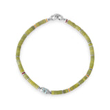Cherish Bracelet | Green Afghan Jade | Sterling Silver