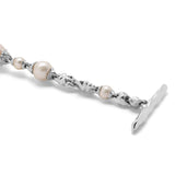 The Corollary Bracelet | White Pearls | Sterling Silver