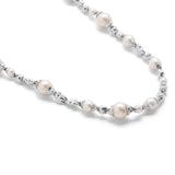 The Corollary Necklace | White Pearl | Sterling Silver