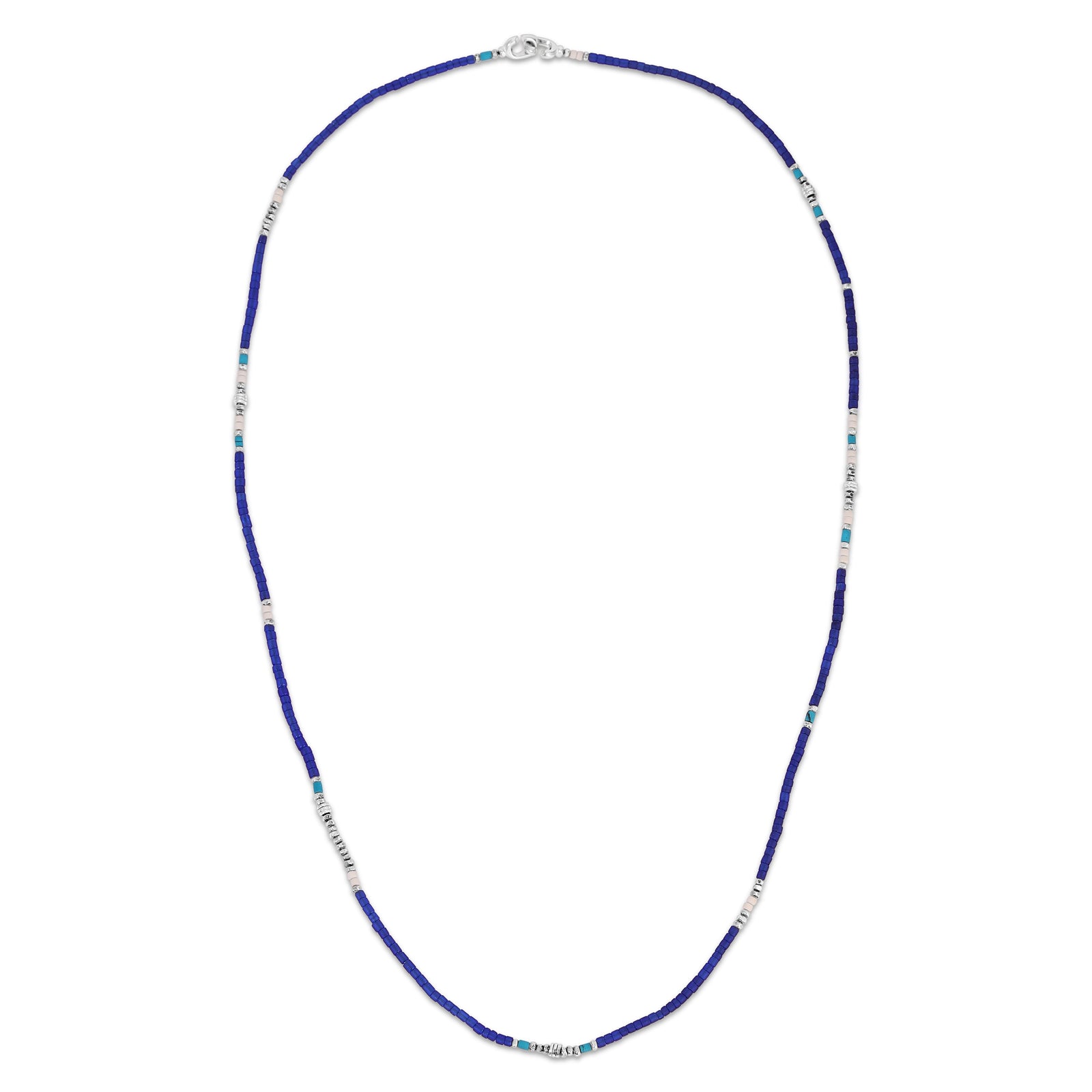 Dashur Necklace / Bracelet | Deep Blue | Sterling Silver