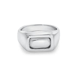 Enoll Ring | Hand Carved | Sterling Silver