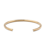 Heart Bangle | Diamond Detail | Yellow Gold