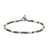 Hokkaido Bracelet | Black Pearl | Sterling Silver