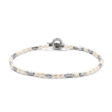 Hokkaido Bracelet | White Pearl | Sterling Silver