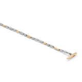 Hokkaido Necklace/Bracelet | Three Wrap | Mixed Metal