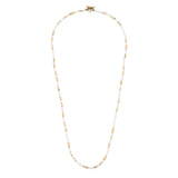 Hokkaido Necklace | White Pearl | Yellow Gold