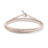 Katta Necklace/Bracelet | Light Pink | Sterling Silver