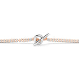 Katta Necklace/Bracelet | Light Pink | Sterling Silver