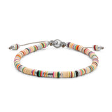 Malli Bracelet | Off White Pattern | Sterling Silver
