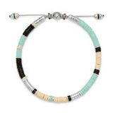 Palli | Light Blue Pattern | Sterling Silver